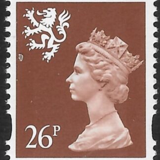 S85  26p  2b  red-brown Litho Questa  U/M (MNH)