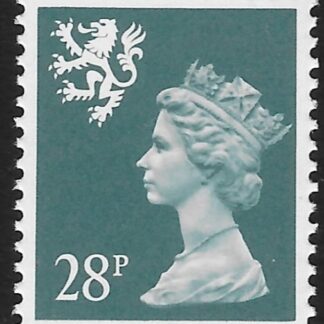 S75a 28p  phos deep. bluish grey  Perf 14  Litho Questa  U/M (MNH)