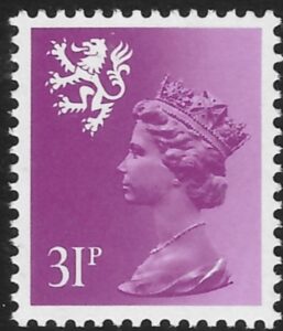 S51a 31p phos bright purple TII Litho Waddington U/M (MNH)