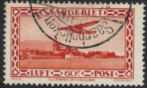 1932 Saar - SG.157 'AIR' very fine used. (cat. val. £7.75)