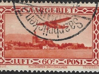 1932 Saar - SG.157  'AIR' very fine used. (cat. val. £7.75)