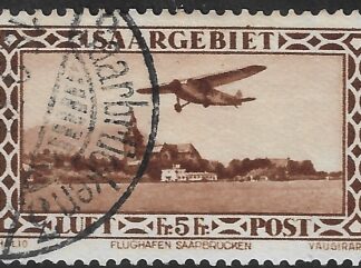 1932 SAAR SG.158 'AIR' very fine used(cat. val. £160.00)