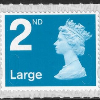 U3000 2nd Large blue  M19L  SBP T3 (T2 inverted)  Walsall  U/M (MNH)