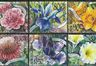 2001 New Zealand SG.2394-9  Garden Flowers. set 6 values U/M (MNH