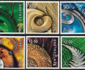 2001 New Zealand   SG.2402-7  Art from Nature set 6 values U/M (MNH)