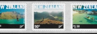 2001 New Zealand  SG.2431a strip of 3 (SG.2431-3) Tourism self Adhesive U/M (MNH)