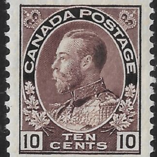 1912 Canada SG.210  10c brownish purple.  mounted mint