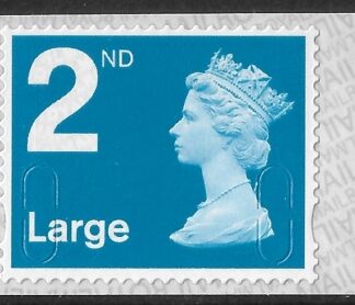 U3031 2nd Large bright blue MBIL  M19L SBP T2 Walsall U/M (MNH)