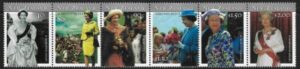 2001 New Zealand. SG.2446-51  Queen Elizabeth II 75th Birthday. 6values U/M (MNH)