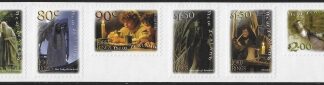2001 New Zealand SG.2464-9 The Making of The Lord of The Rings Film Triology. self adhesive (1st issue) set 6 values U/M (MNH)
