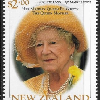 2002 New Zealand  SG.2509 Queen Elizabeth the Queen Mother Commemoration U/M (MNH)