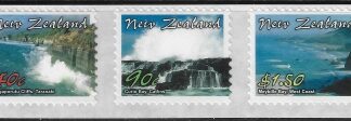 2002 New Zealand 2516-8 Coastlines set 3 values self adhesive  U/M (MNH)