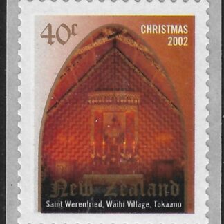 2002  New Zealand SG.2530 Christmas  - Church Interiors. self adhesive. (from coil)U/M (MNH)