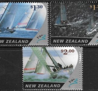 2002 New Zealand SG.2538-40  America's Cup set 3 values (1st Issue) U/M (MNH)