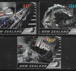 2002 New Zealand SG.2562-4 America's Cup (2nd Issue) set 3 values U/M (MNH)