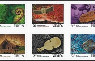 2013 New Zealand SG.3456-61 Matariki Koru (block of 6) self adhesive U/M (MNH)