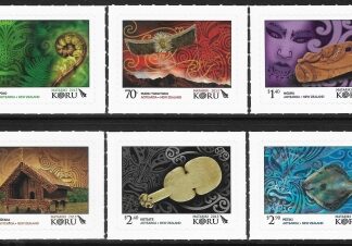 2013 New Zealand SG.3456-61 Matariki Koru set 6 values self adhesive U/M (MNH)