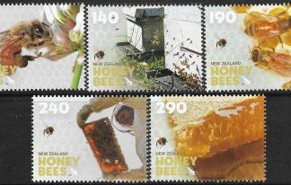 2013 New Zealand SG.3463-7  Honey Bees set 5 values U/M  (MNH)