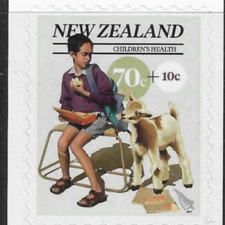 2013 New Zealand  SG.3498  Childrens Health - country pets. self adhesive  U/M (MNH)