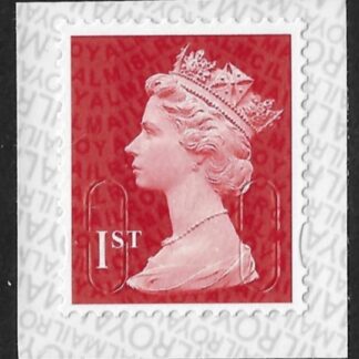 U3027  1st bright scarlet  MCIL  M18L  SBP T1i (all lines inverted) Ex PM64a Harry Potter.   ISP  U/M  (MNH)