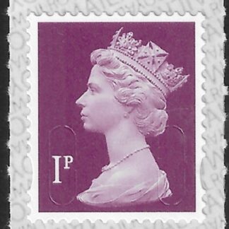 U2920  1p 2B deep crimson  M19L  SBP  s/L Walsall/ISP U/M (MNH)