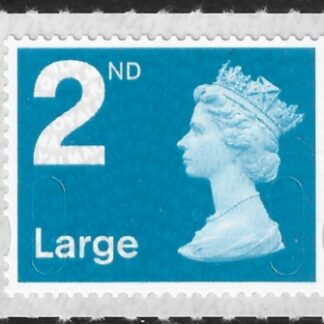 U3000 2nd Large bright blue  M18L  SBPT3  Walsall/ISP  U/M (MNH)