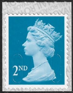 U3010 2nd bright blue MBIL M19L SBP T2 Walsall u/m (MNH)