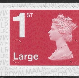 U3039  1st Large bright scarlet  MFIL  M19L  SBP T2  Walsall/ISP  U/M ( MNH)
