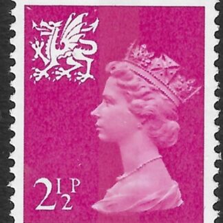 W13  2½p  CB bright magenta  Harrison U/M (MNH)