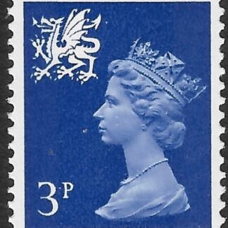 W14  3p 2B ultramarine  Harrison U/M (MNH)