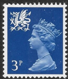 W15  3p  CB  ultramarine  Harrison  U/M (MNH)