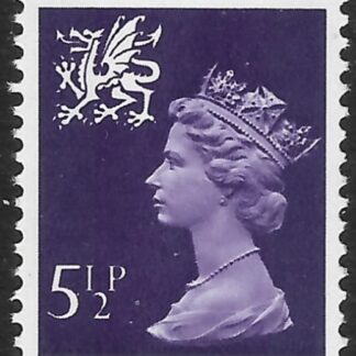 W20   5½p  2B  violet  Harrison  U/M (MNH)