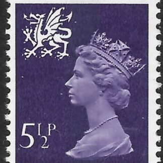 W21  5½p  CB  violet   Harrison  U/M (MNH)