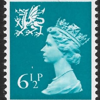 W22  6½p  CB  greenish blue  Harrison U/M (MNH)