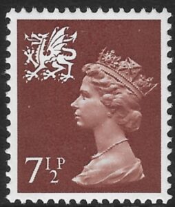 W24  7½p  2B  chestnut  Harrison  U/M (MNH)