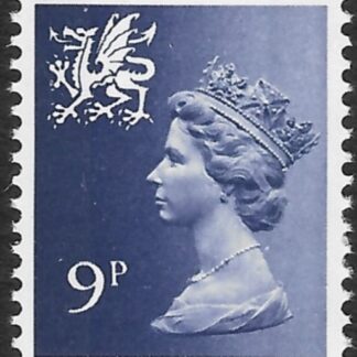 W27 9p  2B  violet  Harrison U/M (MNH