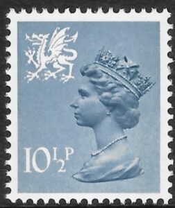 W30  10½p  2B steel blue Harrison U/M (MNH)