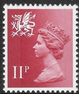 W31 11p 2B  scarlet  Harrison U/M (MNH)