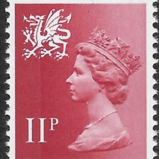 W31 11p 2B  scarlet  Harrison U/M (MNH)