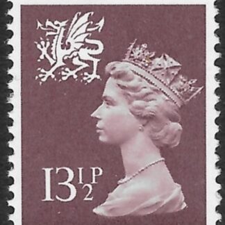W33  13½p  phos.  purple brown  Harrison  U/M (MNH)