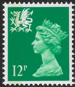 W36  12p  SB bright emerald  Questa  U/M (MNH)