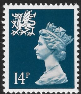 W40  14p CB  deep blue  Questa  U/M (MNH)