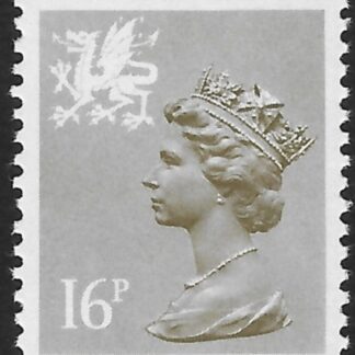 W43  16p  phos.  drab Type 1  Questa  U/M (MNH)