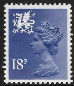 W46 18p violet Questa U/M (MNH)