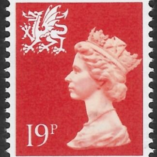 W50  19p phos.  bright orange red  Questa U/M (MNH)