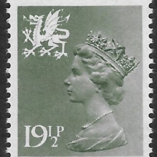 W51  19½p  phos. olive grey  Type 1  Questa  U/M (MNH)