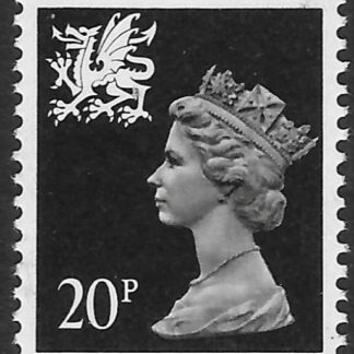 W52  20p phos. brown-black  Questa U/M (MNH)