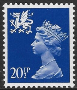 W53 20½p phos. ultramarine Questa U/M (MNH)