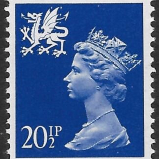 W53  20½p  phos. ultramarine  Questa  U/M (MNH)