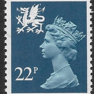 W54  22p phos. blue   Questa  U/M (MNH)